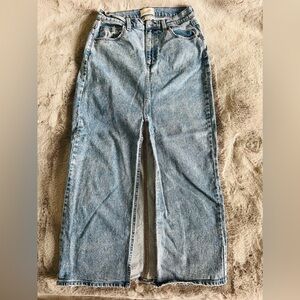 Jean long skirt (size 6)
